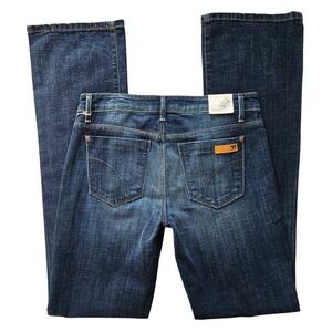 Joe's Jeans High Waist The Icon Fit Flared Bootcut Dark Wash Denim Jeans W28